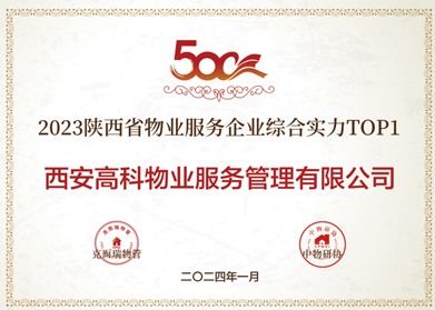 12.2023陕西省物业服务企业综合实力TOP1.png